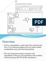 Basics of A Spreadsheet