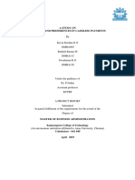 A Study On Concerns and Preferences in Cashless Payments.