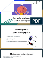 Qué Es La Inteligencia Test de Inteligencia