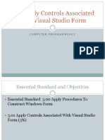 Controls and Form Properties