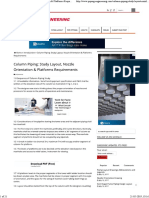 Distillation Column Nozzle Location Guidelines PDF