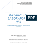 Laboratorio 5 de Termodinamica