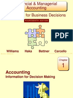 Financial & Managerial Accounting: The Basis For Business Decisions