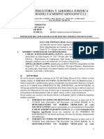 Escrito - Medida Cautelar - Obligacion de Dar Suma de Dinero - Sra Yane Espinoza