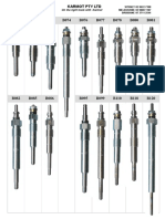 HKT Glow Plug Catalog