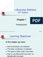 Chapter01 Business Statistics and Probability For Freshman Students