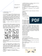 Lista de Substâncias Simples e Composta, Modelo Atômico de Dalton PDF