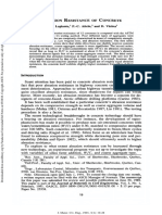 Abrasion Resistance of Concrete