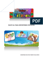 Manual de Titeres para Ministerio Infantil PDF