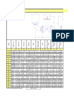 Piping Valve Flange Dimensions