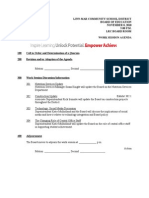 Linn-Mar Community School District Board of Education NOVEMBER 8, 2010 5:00 P.M. LRC Board Room
