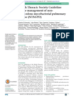 British Thoracic Society Guideline For The Management of Nontuberculous Mycobacterial Pulmonary Disease (NTM-PD) 2017