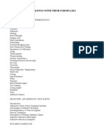 Hand Book of Adhesives With Their Formulates PDF