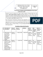 Notice of Sale For E-Auction of Immovable Properties of Pancard Clubs Ltd. & Ors