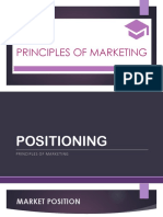 PrinMktg Lesson 9 Positioning