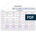 Flag Raising Ceremony: Sample Schedule For Maritime Shs