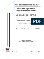 Unidad 3 Modularización. Lenguajes de Interfaz