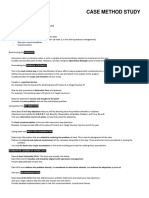 Case Method Study Format v2.1