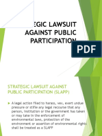 Strategic Lawsuit Against Public Participation