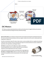 DC Motors and Stepper Motors Used As Actuators