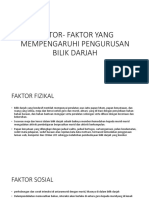 Faktor - Faktor Yang Mempengaruhi Pengurusan Bilik Darjah