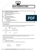 Unit 14 (Nitrocompounds)