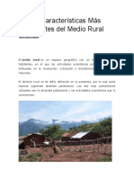 Medio Rural y Urbano