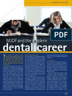 MJDF and The Modern: Dental Career