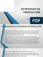 Estrategia de Producción