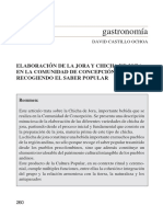 Elaboración de La Jora y Chicha de Jora en La Comunidad de Concepción - David Castillo Ochoa