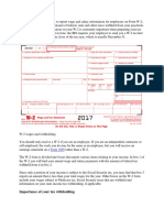 Importance of Your Tax Withholding: Form 1099