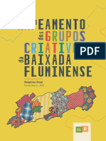 Mapeamento Cultural Grupos Criativos Baixada Fluminense