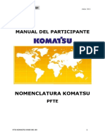 Texto Nomenclatura Komatsu Pfte 1 PDF