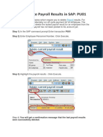 How To Execute Payroll in SAP & in Background Imp 2