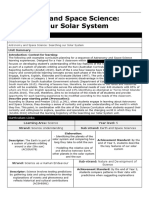 Astronomy and Space Science: Searching Our Solar System: Unit Overview