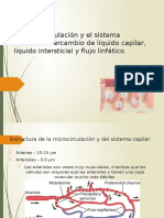 La Microcirculacion y El Sistema Linfatico 