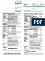 OPCRF Summary Outstanding Performance