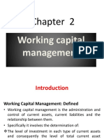 Working Capital Management