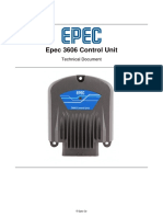 Epec 3606 Control Unit: Technical Document