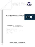 Retos de La Educación en Nicaragua