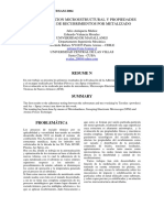 Propiedades de Recubrimientos Por Metalizado PDF