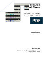 Roark's Formulas For Stress and Strain: Warren C. Young Richard G. Budynas