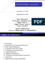 Logic and Propositional Calculus