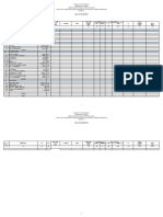 Bill of Quantities