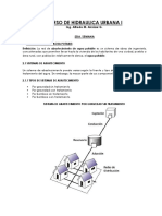 CURSO DE HIDRAULICA URBANA I (Clase 2) Abastecimiento