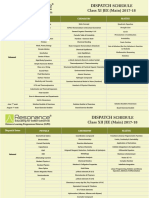 Dispatch Schedule 2017 JEE Main v1