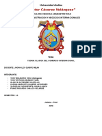 Teoria Clasica Del Comercio Internacional