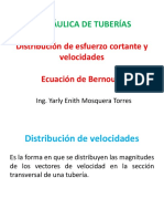 Distribucion de Esfuerzo y Velocidades