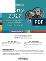 Spring 2017 Schedule PDF