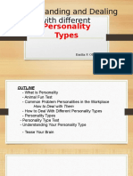 Dealing With Different Personality Types - May 27 2015 FINAL